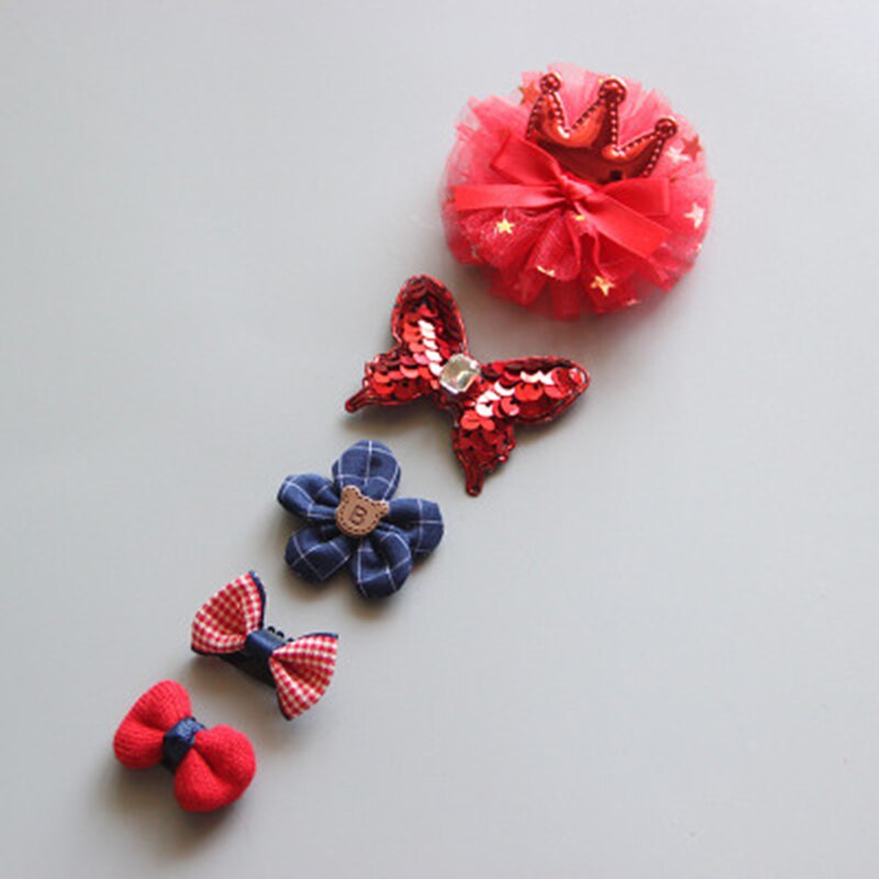 Toddler Hair Clips Set (5Pcs)